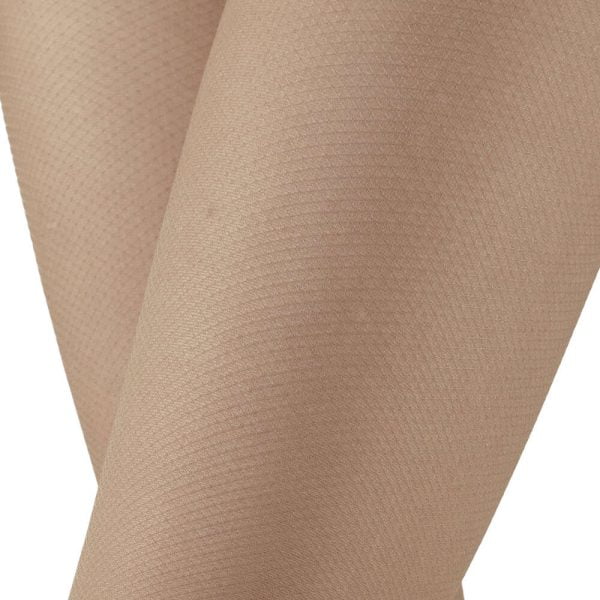 Brigitte Micro Rete 70 Sheer Thigh high Graduated compression stockings